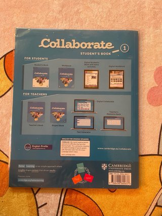 Libro de inglés colaborate de 2 de eso