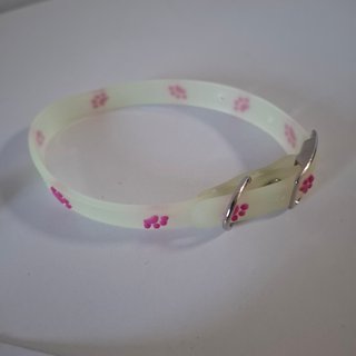 Lote Pajarita Rosa y Collar Fluorescente