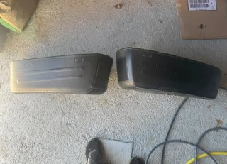 Maletas cuero Road King