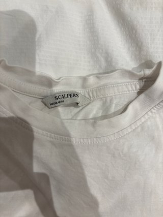 Camiseta Scalpers Regular Fit Blanca