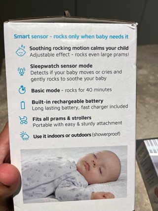 Mecedora inteligente para bebé Sleepytroll NUEVA
