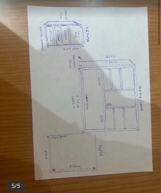 Dormitorio juvenil completo:mueble cama+escritorio