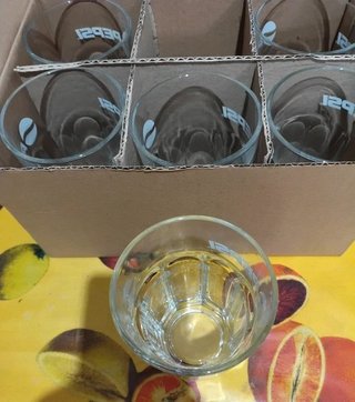 Set 6 Bicchieri PEPSI Ottagonali da Collezione