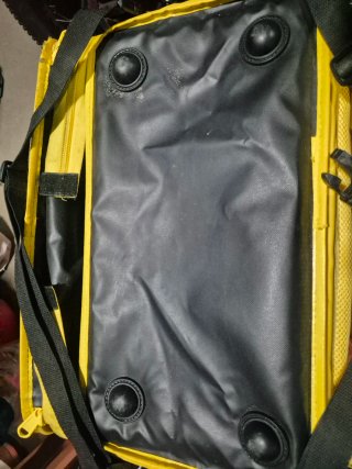 Mochila Glovo Amarilla y Negra