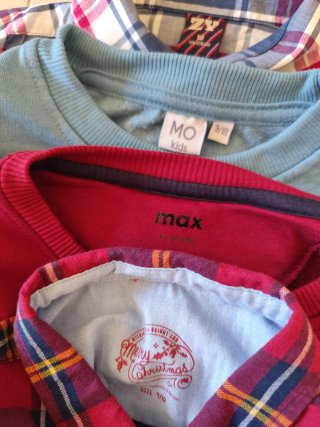 Lote 2 Sweats + 2 Camisas para Rapaz (9-10 anos)