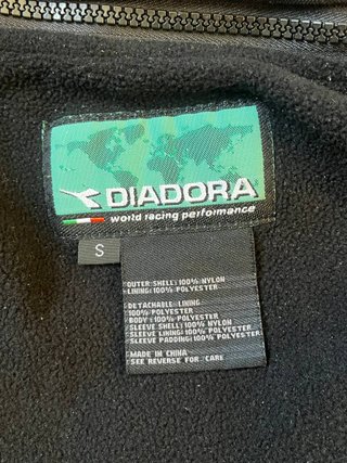 Chaqueta Moto Diadora Talla S