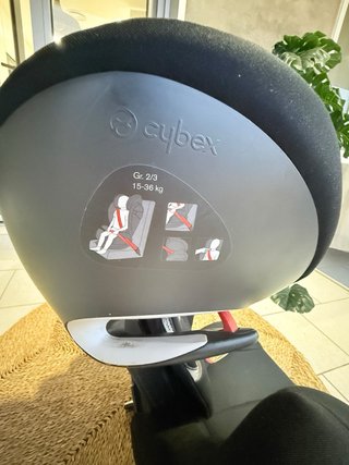 Silla coche Cybex negra