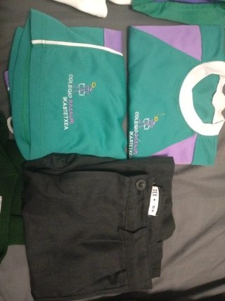 Uniformes niño colegio Basauri