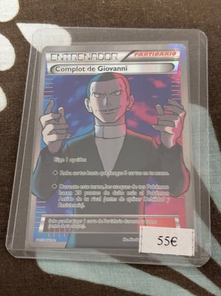 Carta Pokémon Complot de Giovanni