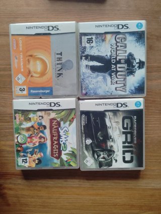 Lote 3 Juegos Nintendo DS: Call of Duty, Los Sims 2, Race Driver