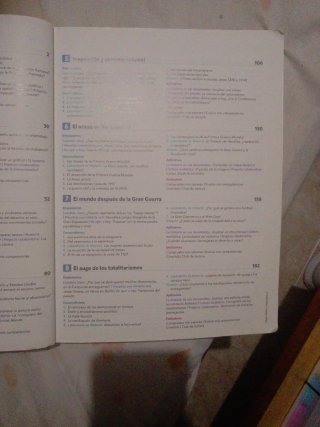Historia del mundo contemporáneo 1 Bachillerato