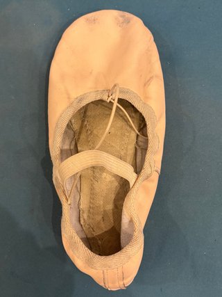 Zapatillas de ballet color rosa/beige