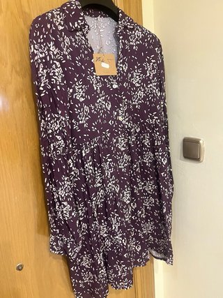 Vestido estampado leopardo rosa