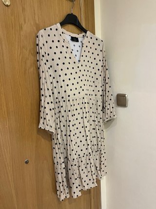 Vestido estampado leopardo rosa