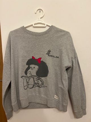 Sudadera Mafalda Gris