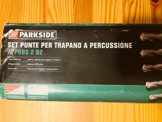 Set 5 Brocas Percusión Parkside PGBS 2 B2