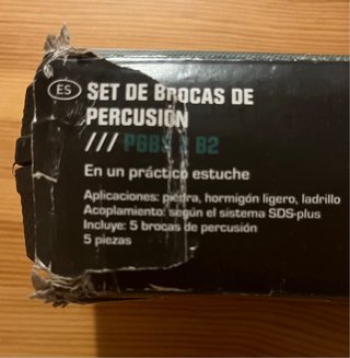 Set 5 Brocas Percusión Parkside PGBS 2 B2
