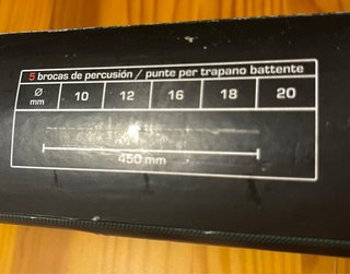 Set 5 Brocas Percusión Parkside PGBS 2 B2