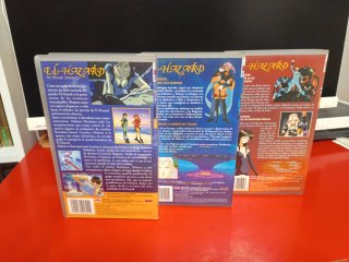 Lote 3 cintas Anime VHS (Español)