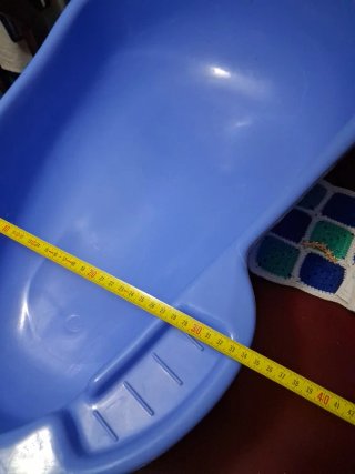 Bañera bebé/cachorro azul
