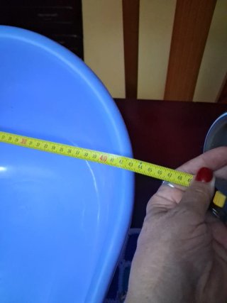 Bañera bebé/cachorro azul