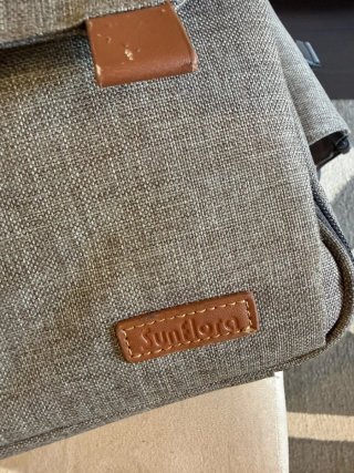 Mochila Picnic/Camping Marrón y Gris