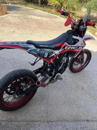 Rieju Mrt Trophy 50cc Supermotard Roja/Blanca