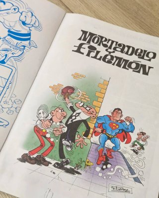 Cómic Mortadelo y Filemon
