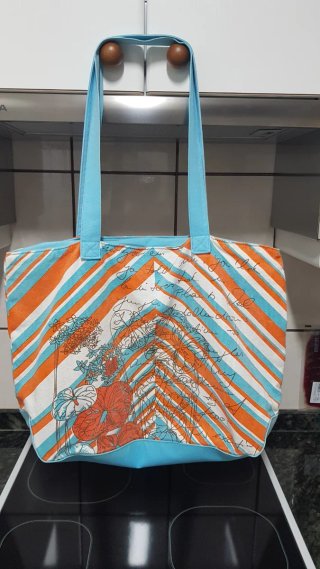 Bolsa de playa con estampado