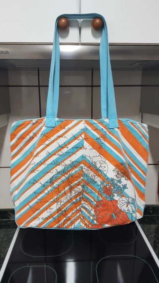 Bolsa de playa con estampado