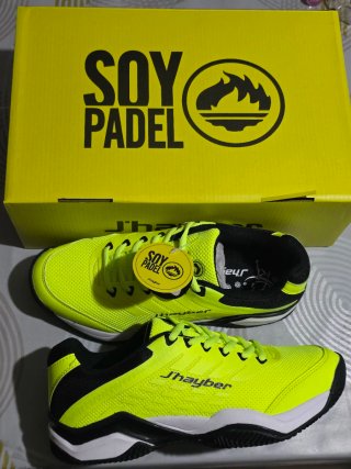 Zapatillas de Padel Jhayber Talla 41 Amarillo