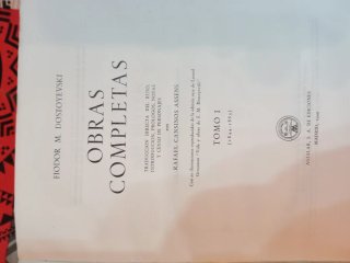 Fiodor M. Dostoyevski obras completas año 1949