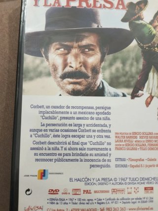 DVD El Halcón y la Presa