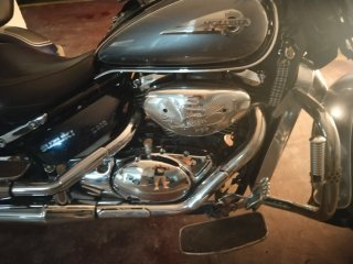 Suzuki Intruder Custom Azul/Gris