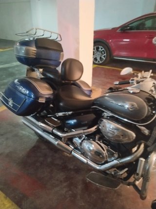Suzuki Intruder Custom Azul/Gris