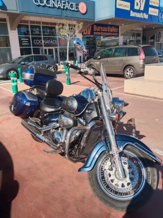 Suzuki Intruder Custom Azul/Gris