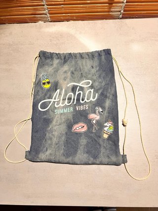 Bolsa de tela verano Aloha