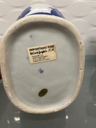 Jarrón de porcelana china