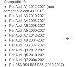 Luci Logo S Line per Audi