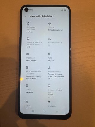 Realme 6 128GB Azul