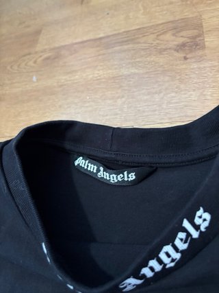 Camiseta Palm Angels Negra Talla L