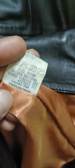 Americana Cuero RAMCOLL Inca Talla 48