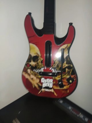 Guitarra Guitar Hero Metallica Xbox Red octane