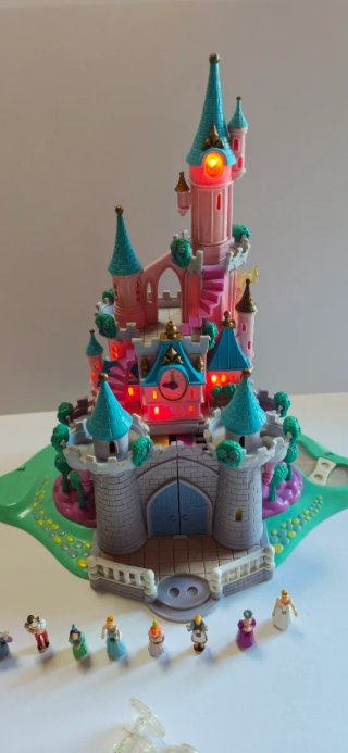 Castillo Polly Pocket Disney Cenicienta 1996