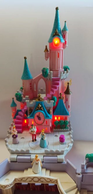 Castillo Polly Pocket Disney Cenicienta 1996