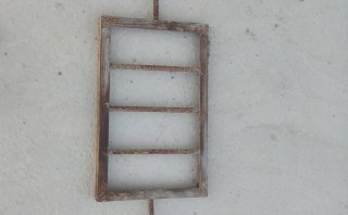 Reja de ventana metálica