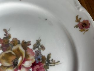 Platos llanos porcelana Winterling