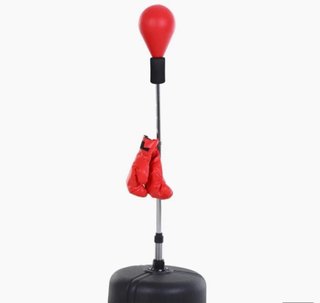 Saco de boxeo de pie ajustable