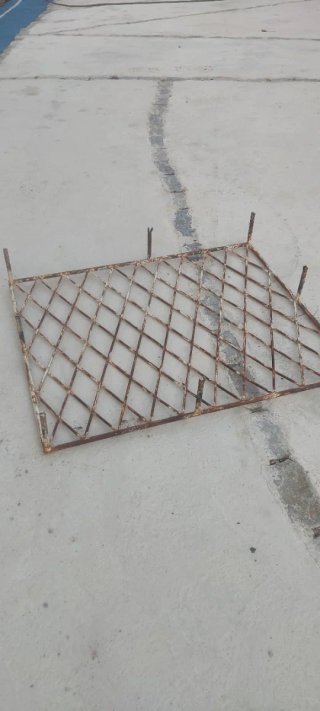 Reja metálica para ventana