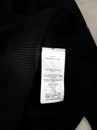 Maglione nero Dior taglia S